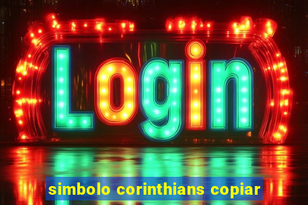 simbolo corinthians copiar